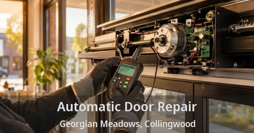 Automatic Door Repair Georgian Meadows, Collingwood - ON