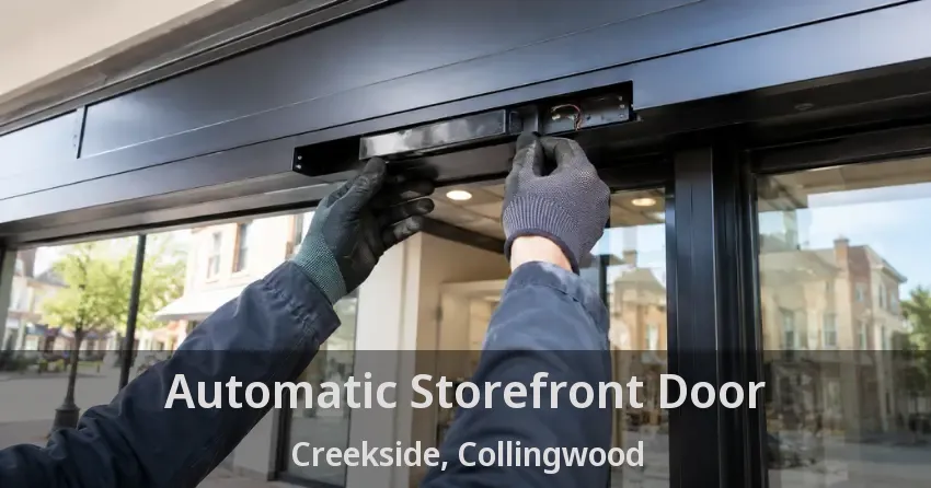 Automatic Storefront Door Creekside, Collingwood - ON