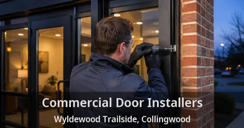 Commercial Door Installers Wyldewood Trailside, Collingwood - ON