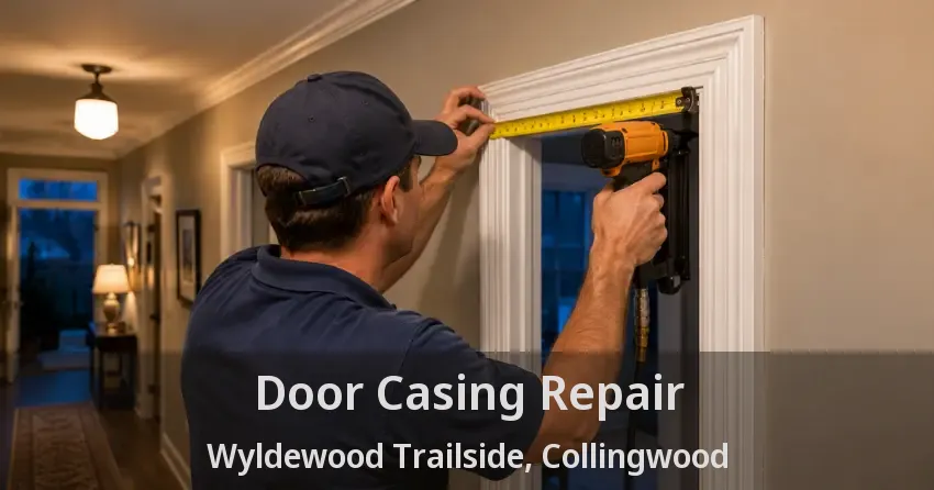 Door Casing Repair Wyldewood Trailside, Collingwood - ON