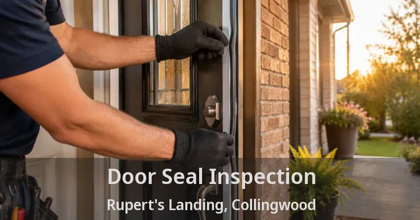 Door Seal Inspection Rupert's Landing, Collingwood - ON