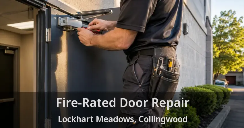 Fire-Rated Door Repair Lockhart Meadows, Collingwood - ON