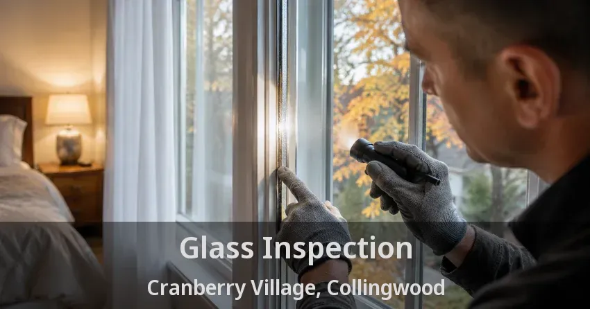 Glass Inspection Cranberry Village, Collingwood - ON