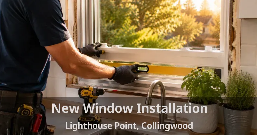 New Window Installation Lighthouse Point, Collingwood - ON