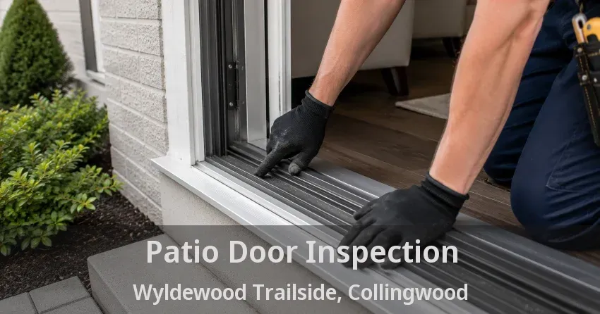Patio Door Inspection Wyldewood Trailside, Collingwood - ON