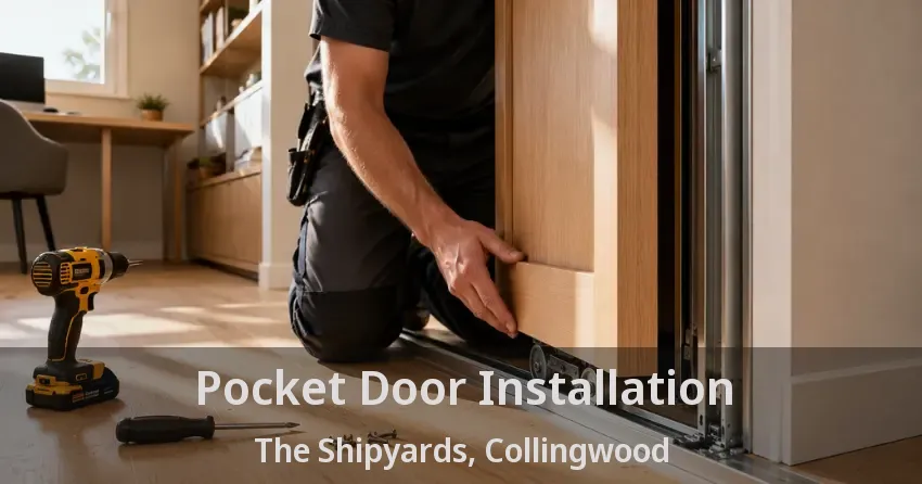 Pocket Door Installation The Shipyards, Collingwood - ON
