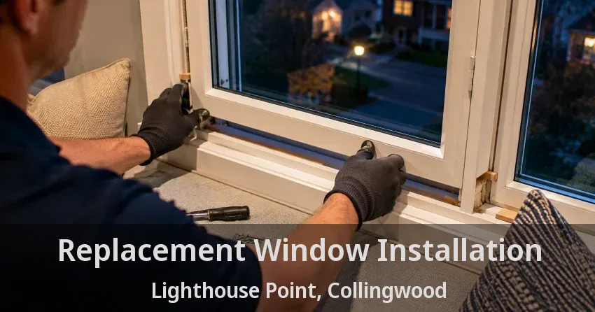 Replacement Window Installation Lighthouse Point, Collingwood - ON