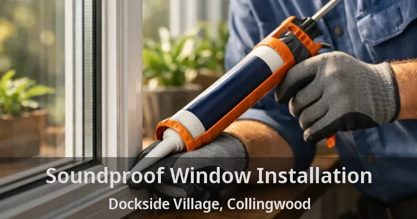 Soundproof Window Installation Dockside Village, Collingwood - ON