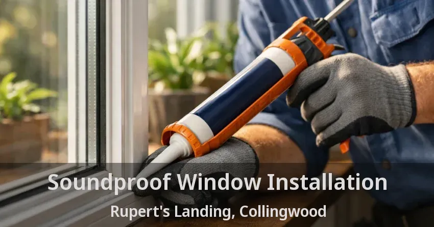 Soundproof Window Installation Rupert's Landing, Collingwood - ON