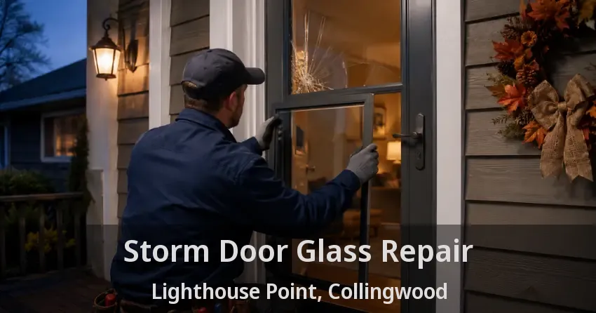 Storm Door Glass Repair Lighthouse Point, Collingwood - ON