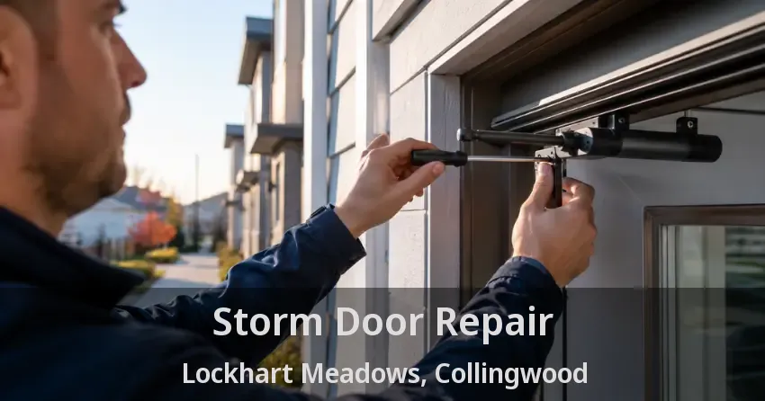 Storm Door Repair Lockhart Meadows, Collingwood - ON