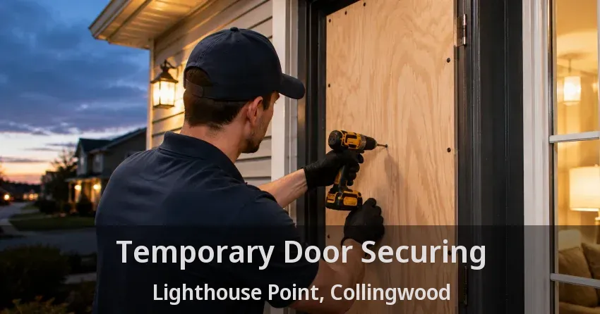Temporary Door Securing Lighthouse Point, Collingwood - ON