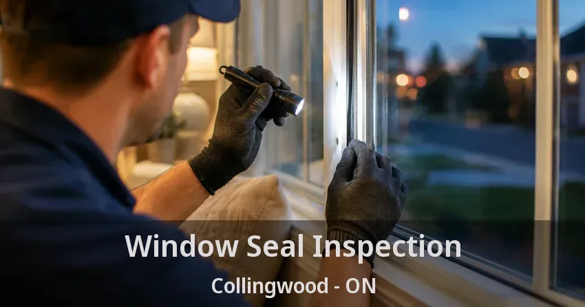 Window Seal Inspection Collingwood - ON