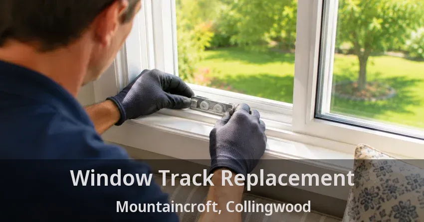 Window Track Replacement Mountaincroft, Collingwood - ON