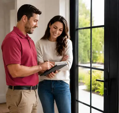 Bright living space with new windows by Windows & Doors Collingwood