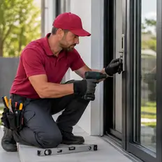 Freshly installed replacement windows
